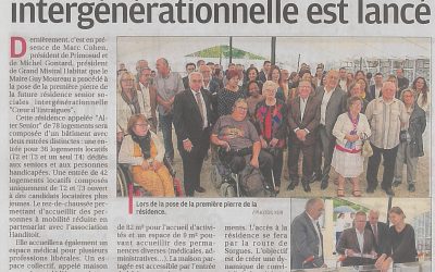 Inauguration 1ere pierre : une résidence très attendue