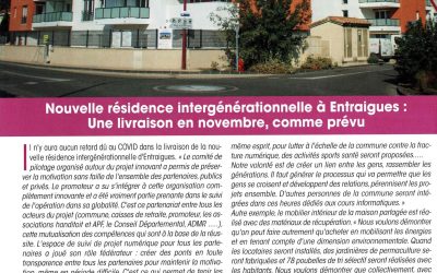 Journal Municipal : Livraison, comme prévu en novembre 2020